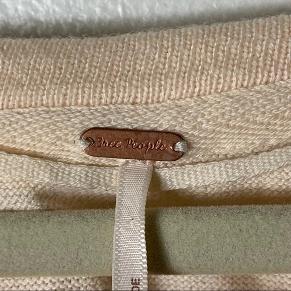 Free People Light Magic Henley Top in Vanilla Creme - Picture 4 of 7